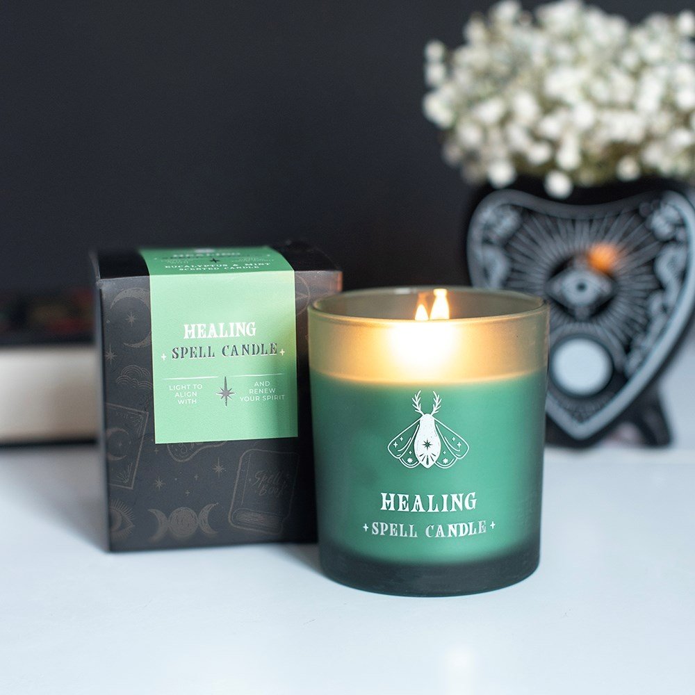 Something Different - Healing Eucalyptus Mint Duftkerze - Grün